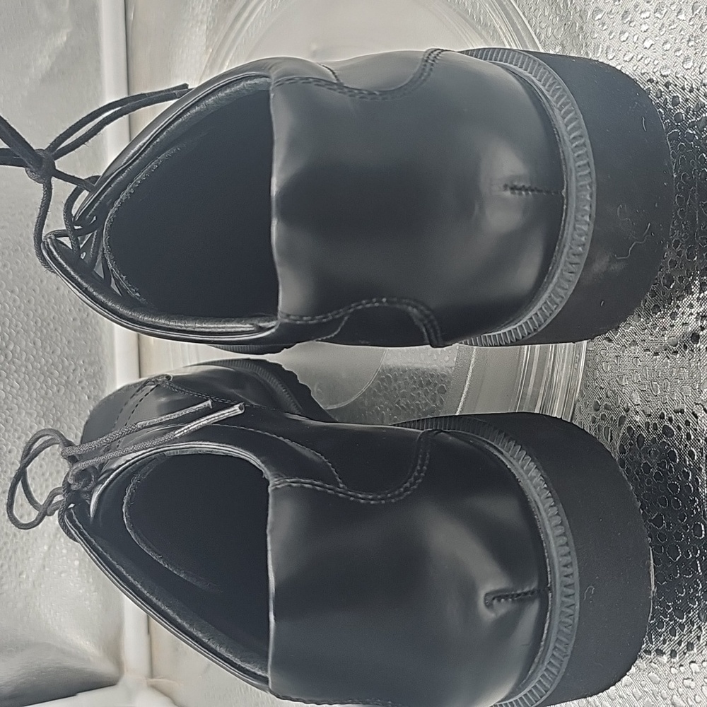 J Mens Dress Shoes Sz9.5 Black - Picture 8 of 9